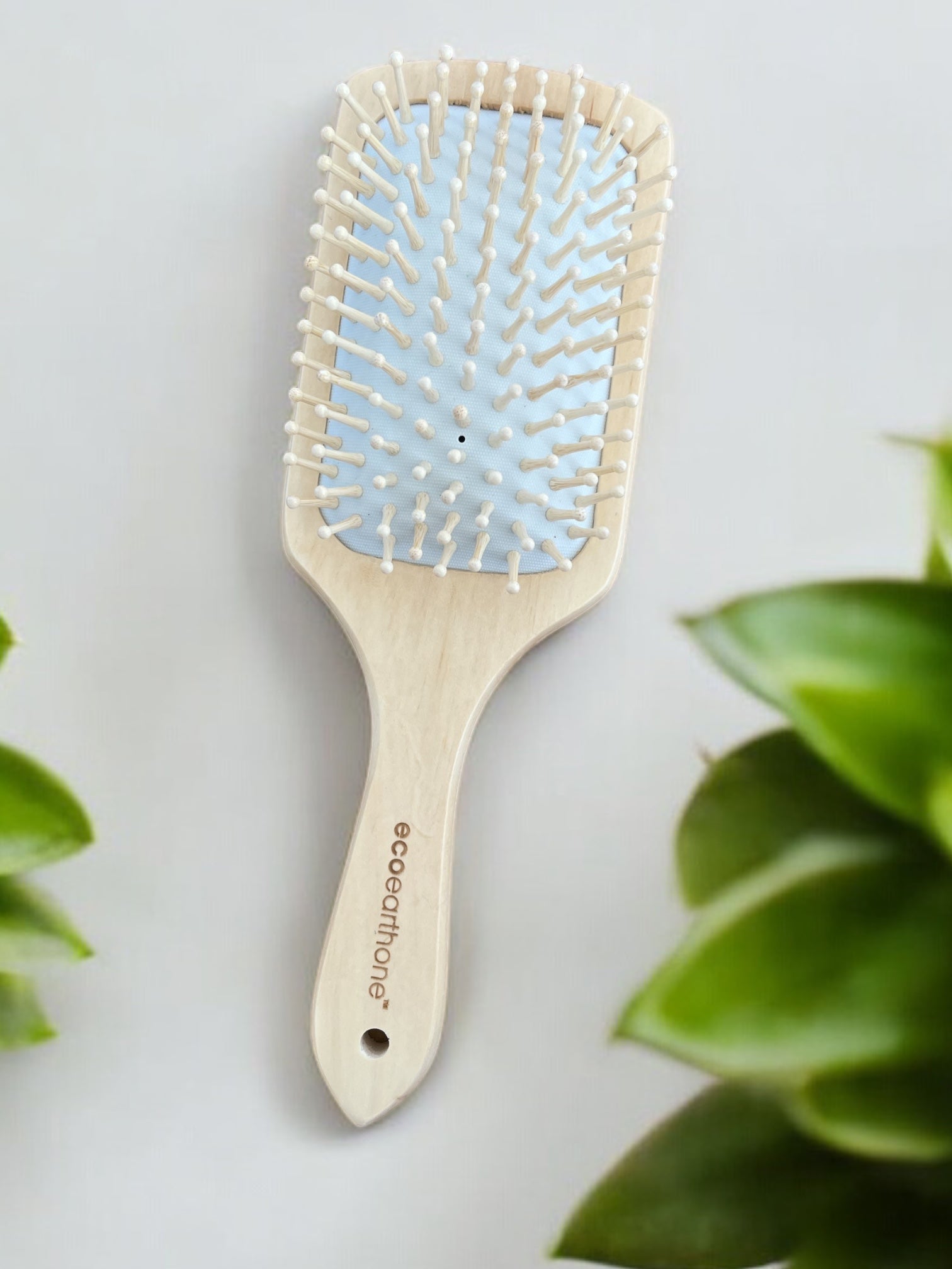 Bamboo Hair Brush – Natural Bristles