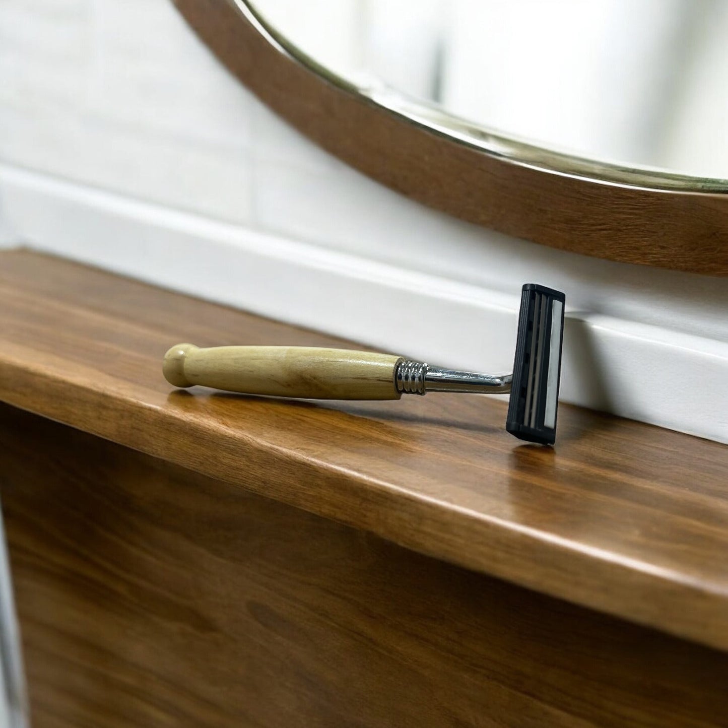 Bamboo Wooden Shaving Razor (pack of 1) EcoEarthOne