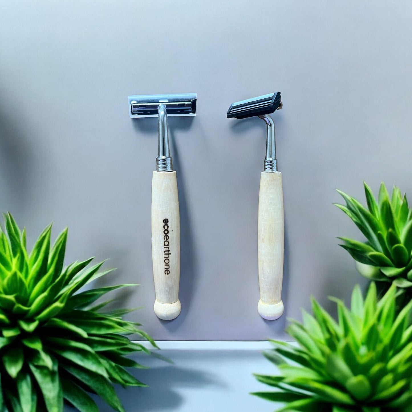 Bamboo Wooden Shaving Razor (pack of 1) EcoEarthOne