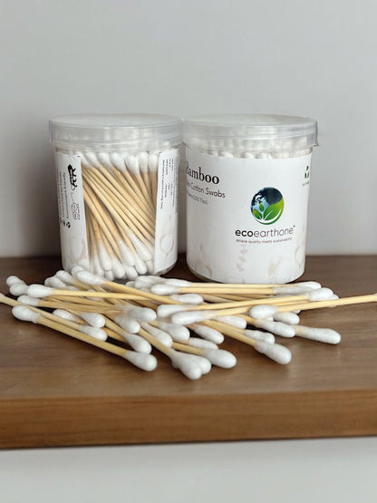Bamboo Cotton Swabs (pack of 1) EcoEarthOne